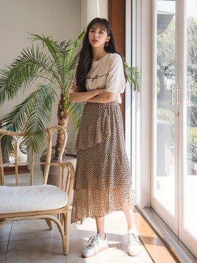 「fd style（エフディ スタイル）のアイテム」を使った、envylookさん（レディース・165cm）の春コーディネート