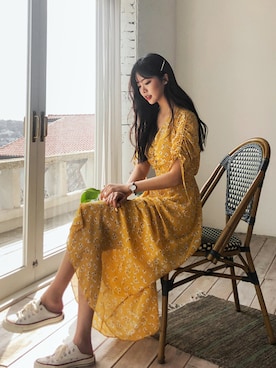 「fd style（エフディ スタイル）のアイテム」を使った、envylookさん（レディース・165cm）の春コーディネート
