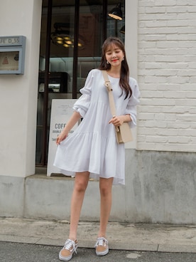 「fd style（エフディ スタイル）のアイテム」を使った、envylookさん（レディース・165cm）の春コーディネート