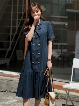 「fd style（エフディ スタイル）のアイテム」を使った、envylookさん（レディース・165cm）の夏コーディネート