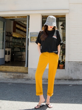 「fd style（エフディ スタイル）のアイテム」を使った、envylookさん（レディース・165cm）の夏コーディネート