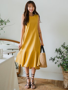 「fd style（エフディ スタイル）のアイテム」を使った、envylookさん（レディース・165cm）の夏コーディネート