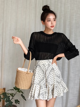 「ootd」｜envylookさん（レディース・165cm）の夏コーディネート