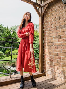 「fd style（エフディ スタイル）のアイテム」を使った、envylookさん（レディース・165cm）の夏コーディネート