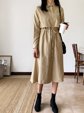 「fd style（エフディ スタイル）のアイテム」を使った、envylookさん（レディース・165cm）の秋コーディネート