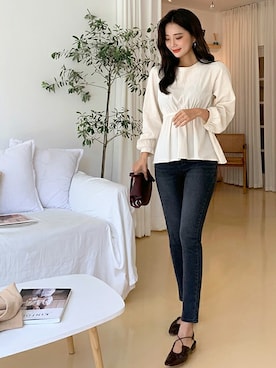 「fd style（エフディ スタイル）のアイテム」を使った、envylookさん（レディース・165cm）の秋コーディネート