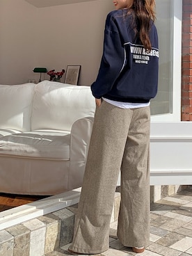 「fd style（エフディ スタイル）のアイテム」を使った、envylookさん（レディース・165cm）の秋コーディネート