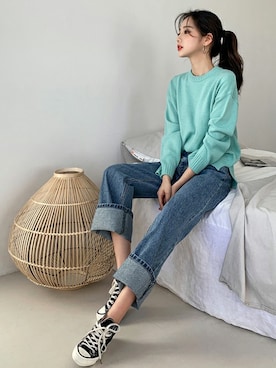 「fd style（エフディ スタイル）のアイテム」を使った、envylookさん（レディース・165cm）の冬コーディネート