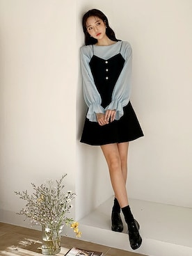 「fd style（エフディ スタイル）のアイテム」を使った、envylookさん（レディース・165cm）の冬コーディネート