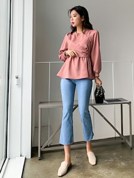 「fd style（エフディ スタイル）のアイテム」を使った、envylookさん（レディース・165cm）の冬コーディネート