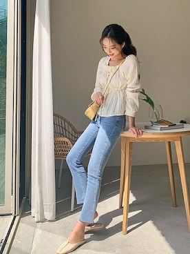 「fd style（エフディ スタイル）のアイテム」を使った、envylookさん（レディース・165cm）の春コーディネート