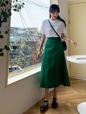 「fd style（エフディ スタイル）のアイテム」を使った、envylookさん（レディース・165cm）の春コーディネート