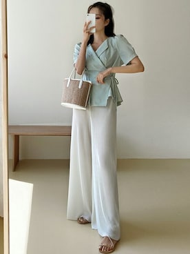 「fd style（エフディ スタイル）のアイテム」を使った、envylookさん（レディース・165cm）の春コーディネート