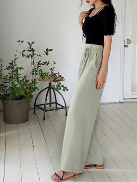 「アイテム（アンサンブル）」を使った、envylookさん（レディース・165cm）の夏コーディネート