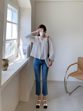 「ENVYLOOK（エンビールック）のアイテム」を使った、envylookさん（レディース・165cm）の春コーディネート