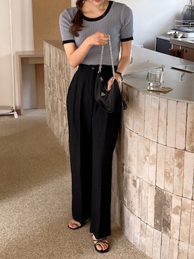 「ENVYLOOK（エンビールック）のアイテム」を使った、envylookさん（レディース・165cm）の春コーディネート