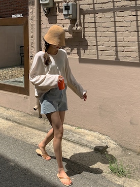 「ENVYLOOK（エンビールック）のアイテム」を使った、envylookさん（レディース・165cm）の春コーディネート