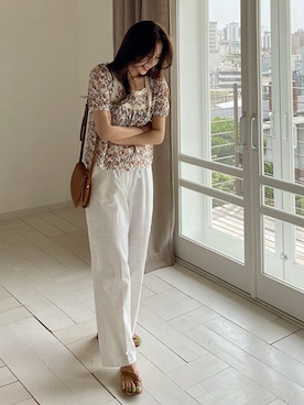 「ENVYLOOK（エンビールック）のアイテム」を使った、envylookさん（レディース・165cm）の夏コーディネート