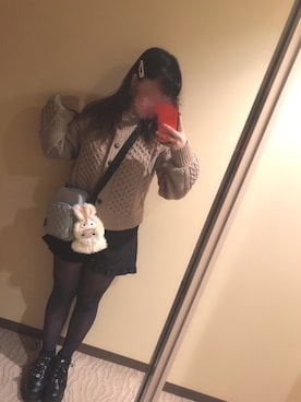 「参戦服、Hey!Say!JUMP」｜なつさん（レディース・153cm）の冬コーディネート