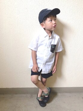 Star...★さん（キッズ・104cm）の夏コーディネート