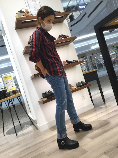 Wa Orientaltraffic レイクタウン店 Wa Oriental Trafficレイクタウン店 American Eagleのclothing Denim Relaxedを使ったコーディネート Wear