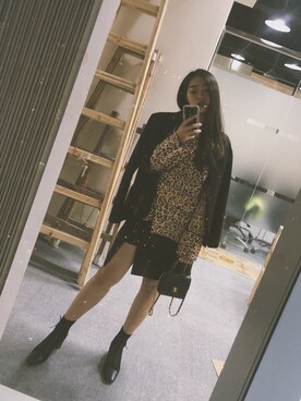 「chanel」｜「アイテム（ブーティ）」を使った、louiekwanさん（レディース・168cm）の冬コーディネート
