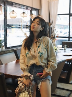 「pearl」｜louiekwanさん（レディース・168cm）の春コーディネート