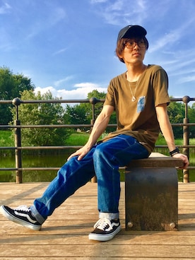 きゅうべいさん(メンズ・165cm)の夏コーディネート