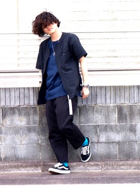 きゅうべいさん（メンズ・165cm）の夏コーディネート