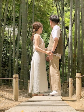 「アイテム（ワンピース/ドレス）」を使った、annnさん（レディース・156cm・10代）の夏コーディネート