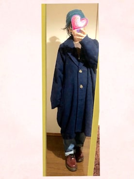 「オシャレウォーカー」｜「アイテム（チェスターコート）」を使った、いろはさん（レディース・145cm）の冬コーディネート