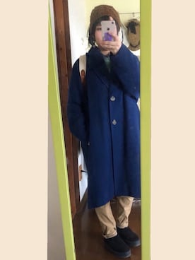 「オシャレウォーカー」｜「アイテム（スリッポン）」を使った、いろはさん（レディース・145cm）の冬コーディネート
