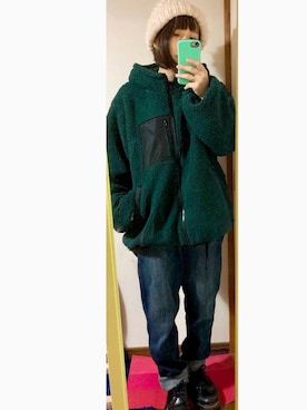 「オシャレウォーカー」｜「アイテム（ブルゾン）」を使った、いろはさん（レディース・145cm）の秋コーディネート