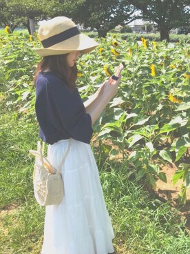 Majestic Legon マジェスティックレゴン の ワイドブリムリボンhat ハット Wear