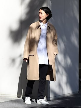 「COMMON PROJECTS（コモンプロジェクト）のアイテム」を使った、NUMAさん（メンズ・178cm）の冬コーディネート
