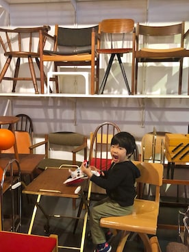 「PETIT BATEAU（プチバトー）のアイテム（ジャケット/アウター）」を使った、Angeldengさん（キッズ・110cm）の春コーディネート