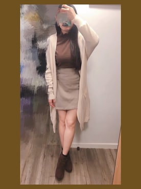 アルビーさん（レディース・158cm）の冬コーディネート