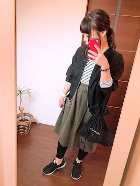 「寒かった」｜あゆぴさん（レディース・153cm）の春コーディネート