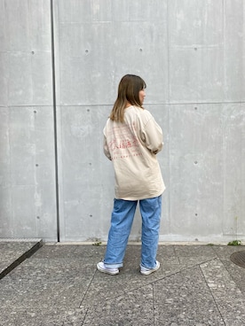 「JUEMI（ジュエミ）のアイテム」を使った、ᙢᓰᖺᗝさん（レディース・159cm）の春コーディネート