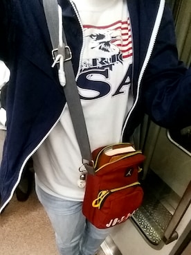 「JERZEES（ジャージーズ）のアイテム」を使った、Arare Zakiyamaさん（レディース・153cm）の春コーディネート