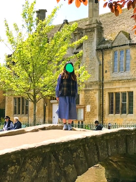 Sayaka さん（レディース・154cm）の春コーディネート