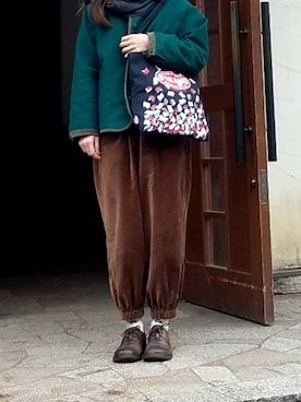 Sayaka さん（レディース・154cm）の冬コーディネート