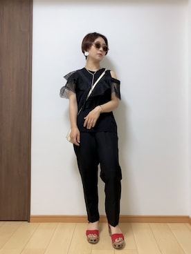 「perche（ペルケ）のアイテム」を使った、ただの民子さん（レディース・149cm）の春コーディネート