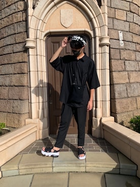 「Lui's（ルイス）のアイテム」を使った、なおさん（メンズ・183cm）の秋コーディネート