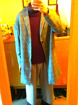 つくね［相互フォロー］さん（メンズ・178cm）の冬コーディネート