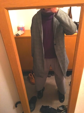 つくね［相互フォロー］さん（メンズ・178cm）の冬コーディネート