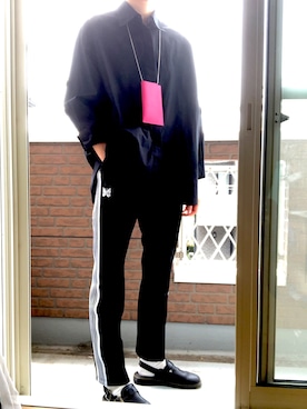 「ITTI（イッチ）のアイテム（アクセサリー）」を使った、つくね［相互フォロー］さん（メンズ・178cm）の夏コーディネート