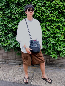 つくね［相互フォロー］さん（メンズ・178cm）の夏コーディネート