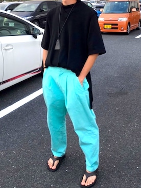 つくね［相互フォロー］さん（メンズ・178cm）の夏コーディネート