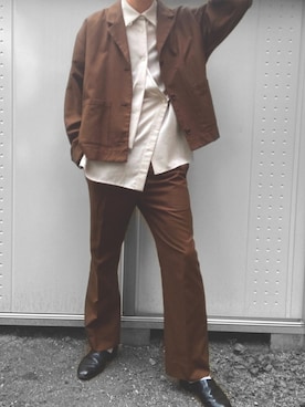 「エトセンス」｜つくね［相互フォロー］さん（メンズ・178cm）の秋コーディネート